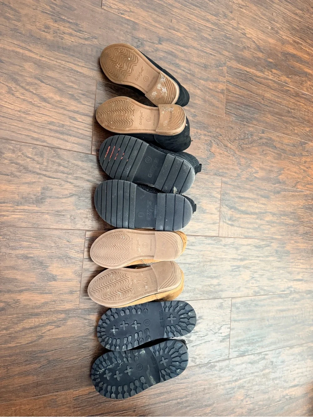 Lot of 4 Toddler Boots Sz 8: Cat & Jack and Old Navy